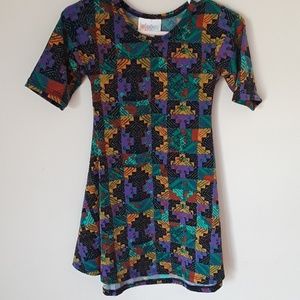LuLaRoe Adeline toddler dress size 2